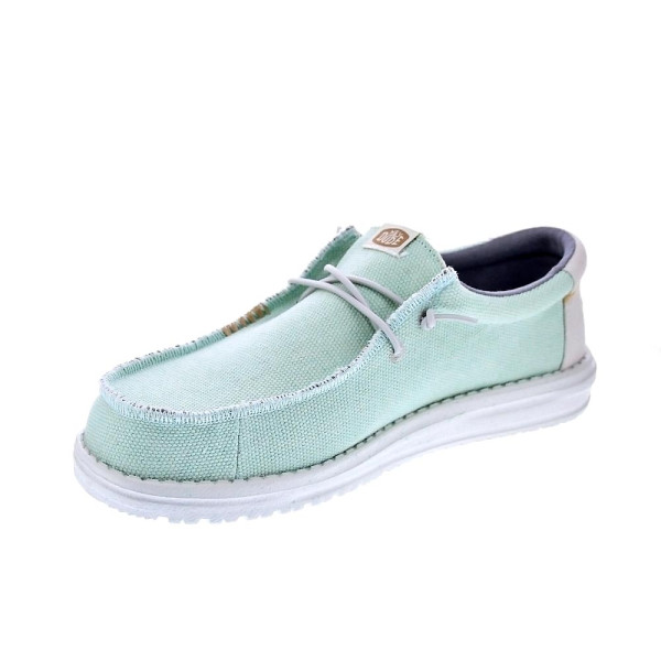 Mocasines Hey Dude zapatos Hombre modelo Wally Coastline Azul Elástico