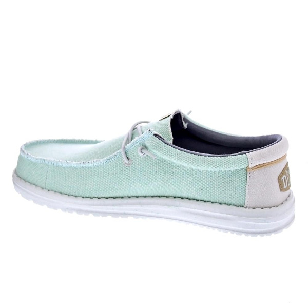 Mocasines Hey Dude zapatos Hombre modelo Wally Coastline Azul Elástico