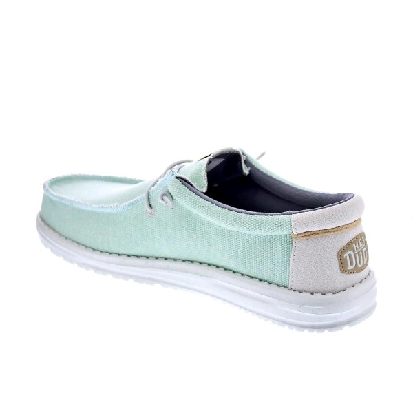 Mocasines Hey Dude zapatos Hombre modelo Wally Coastline Azul Elástico