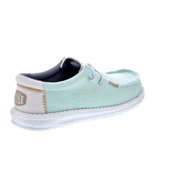 Mocasines Hey Dude zapatos Hombre modelo Wally Coastline Azul Elástico
