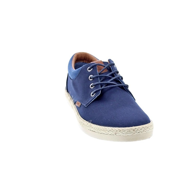 Mocasines Mtng zapatos Hombre modelo Canvas Azul Cordón