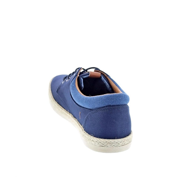 Mocasines Mtng zapatos Hombre modelo Canvas Azul Cordón
