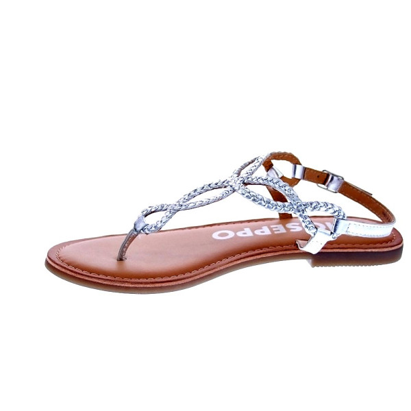 Sandalias Gioseppo zapatos Mujer modelo Merignas Plata 