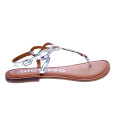 Sandalias Gioseppo zapatos Mujer modelo Merignas Plata 