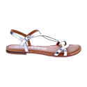 Sandalias Gioseppo zapatos Mujer modelo Lamim Plata 