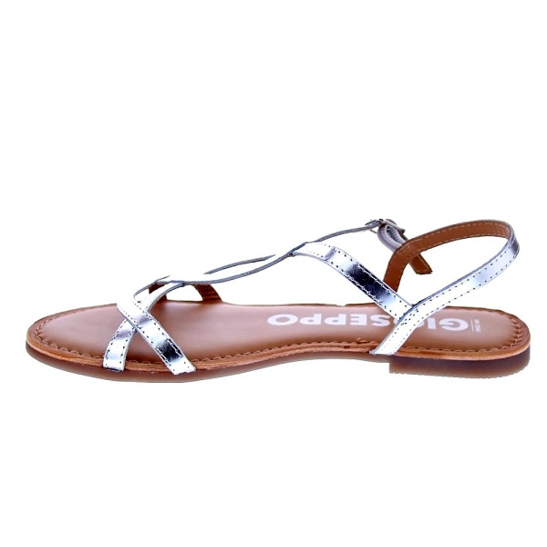 Sandalias Gioseppo zapatos Mujer modelo Lamim Plata 