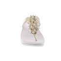 Sandalias FitFlop zapatos Mujer modelo Fino Bauble Beige 