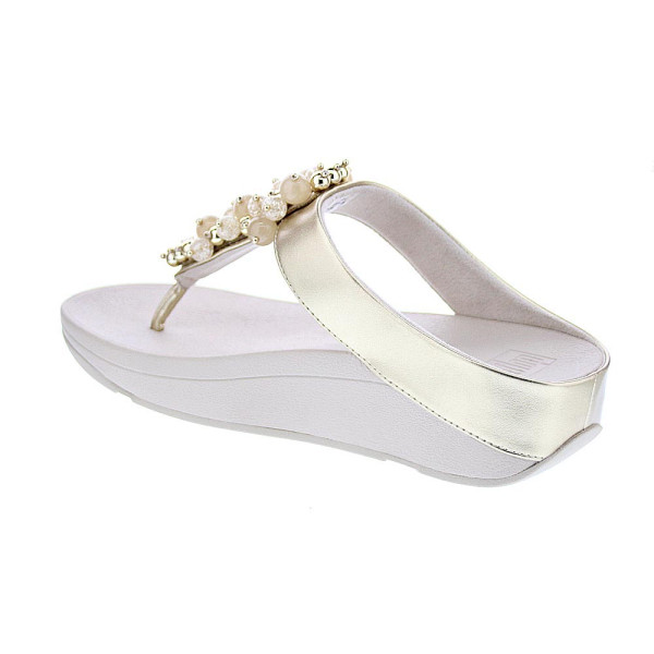 Sandalias FitFlop zapatos Mujer modelo Fino Bauble Beige 