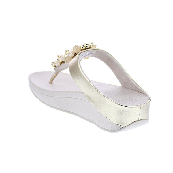 Sandalias FitFlop zapatos Mujer modelo Fino Bauble Beige 
