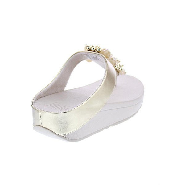 Sandalias FitFlop zapatos Mujer modelo Fino Bauble Beige 
