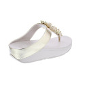 Sandalias FitFlop zapatos Mujer modelo Fino Bauble Beige 