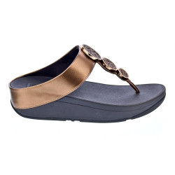 Sandalias FitFlop zapatos Mujer modelo Halo Bead Oro 