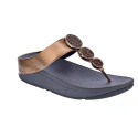 Sandalias FitFlop zapatos Mujer modelo Halo Bead Oro 