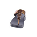 Sandalias FitFlop zapatos Mujer modelo Halo Bead Oro 