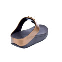 Sandalias FitFlop zapatos Mujer modelo Halo Bead Oro 