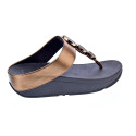 Sandalias FitFlop zapatos Mujer modelo Halo Bead Oro 