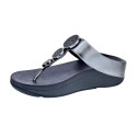 Sandalias FitFlop zapatos Mujer modelo Halo Bead Negro 
