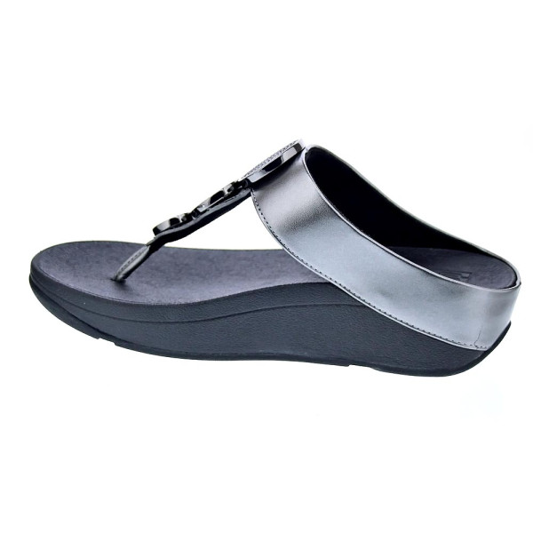 Sandalias FitFlop zapatos Mujer modelo Halo Bead Negro 