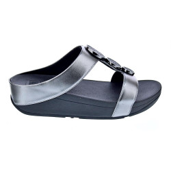 Sandalias FitFlop zapatos Mujer modelo Halo Bead Plata 