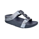 Sandalias FitFlop zapatos Mujer modelo Halo Bead Plata 