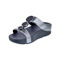 Sandalias FitFlop zapatos Mujer modelo Halo Bead Plata 