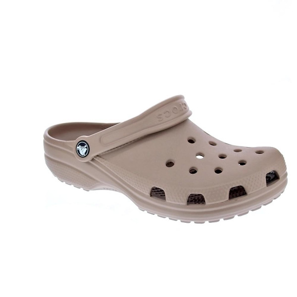 Zuecos Crocs zapatos Mujer modelo Classic Marrón 