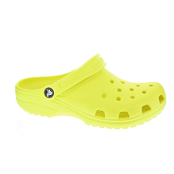 Zuecos Crocs zapatos Mujer modelo Classic Amarillo 