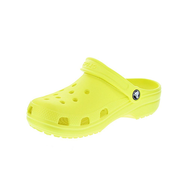 Zuecos Crocs zapatos Mujer modelo Classic Amarillo 
