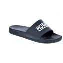 Chanclas Munich zapatos Hombre modelo Flat Slider 3D Negro 