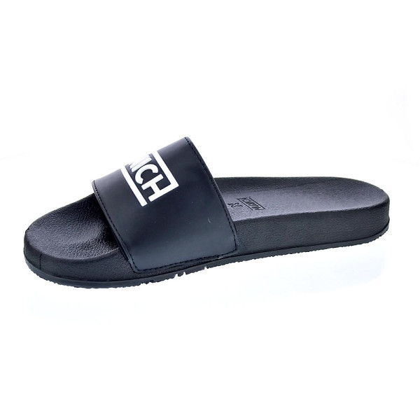 Chanclas Munich zapatos Hombre modelo Flat Slider 3D Negro 