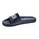 Chanclas Munich zapatos Hombre modelo Flat Slider 3D Negro 
