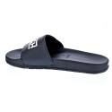 Chanclas Munich zapatos Hombre modelo Flat Slider 3D Negro 