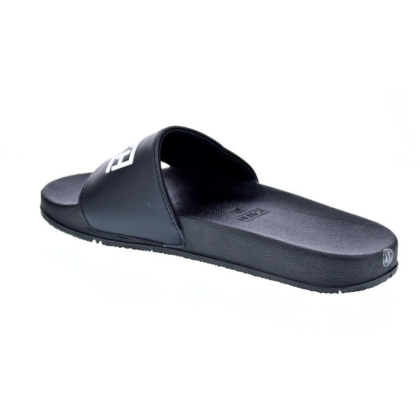 Chanclas Munich zapatos Hombre modelo Flat Slider 3D Negro 