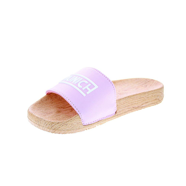 Chanclas Munich zapatos Mujer modelo Flat Slider Rosa 