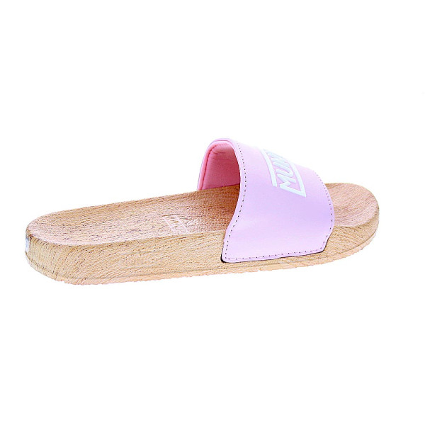 Chanclas Munich zapatos Mujer modelo Flat Slider Rosa 