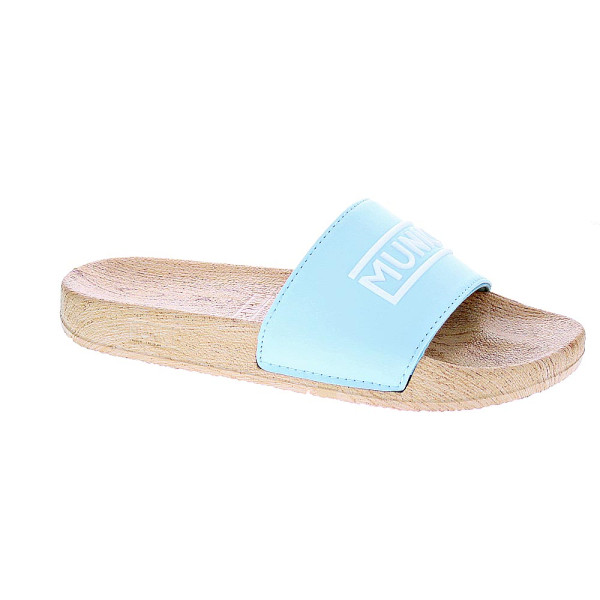 Chanclas Munich zapatos Mujer modelo Flat Slider Verde 