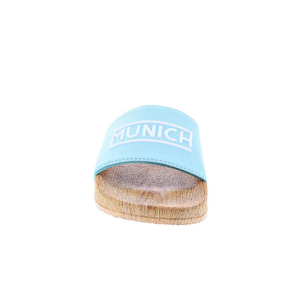 Chanclas Munich zapatos Mujer modelo Flat Slider Verde 