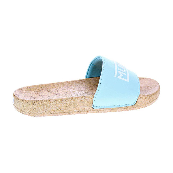 Chanclas Munich zapatos Mujer modelo Flat Slider Verde 