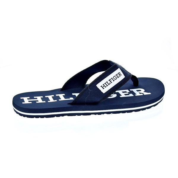 Chanclas Tommy Hilfiger zapatos Hombre modelo Patch Hilfiger Azul 
