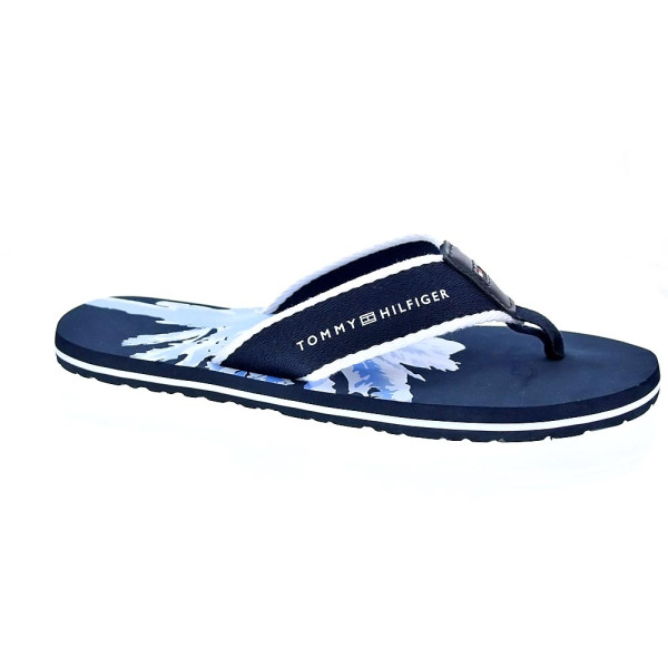 Chanclas Tommy Hilfiger zapatos Hombre modelo Hilfiger Palm Azul 