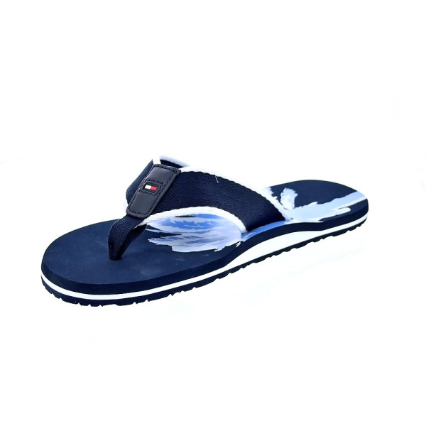 Chanclas Tommy Hilfiger zapatos Hombre modelo Hilfiger Palm Azul 