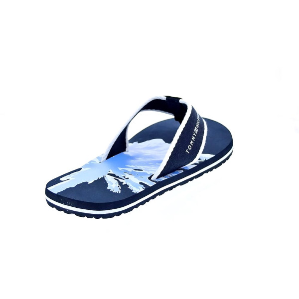 Chanclas Tommy Hilfiger zapatos Hombre modelo Hilfiger Palm Azul 
