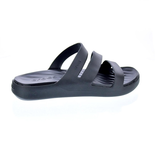 Chanclas Crocs zapatos Mujer modelo Getaway Strappy Negro 