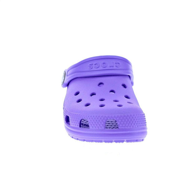 Zuecos Crocs zapatos Niño modelo Classic Clog Violeta 