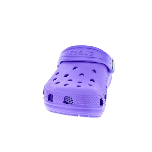 Zuecos Crocs zapatos Niño modelo Classic Clog Violeta 