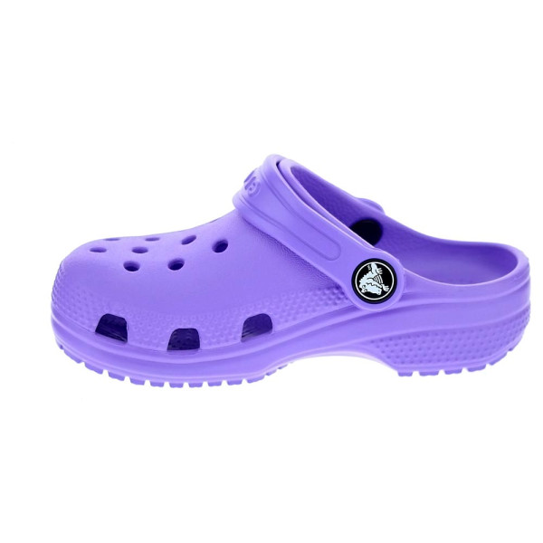 Zuecos Crocs zapatos Niño modelo Classic Clog Violeta 