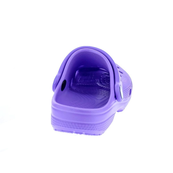 Zuecos Crocs zapatos Niño modelo Classic Clog Violeta 