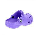 Zuecos Crocs zapatos Niño modelo Classic Clog Violeta 