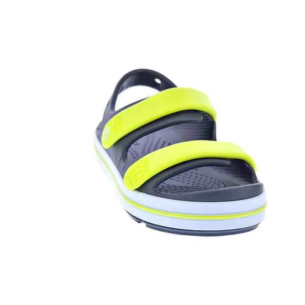 Sandalias Crocs zapatos Niño modelo Crocband Cruiser Gris Velcro
