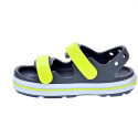 Sandalias Crocs zapatos Niño modelo Crocband Cruiser Gris Velcro